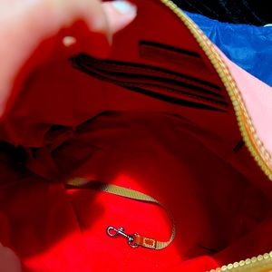Light Pink Leather Shoulder Purse